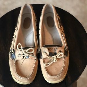 Sperry Cheetah Angelfish Boat Shoe